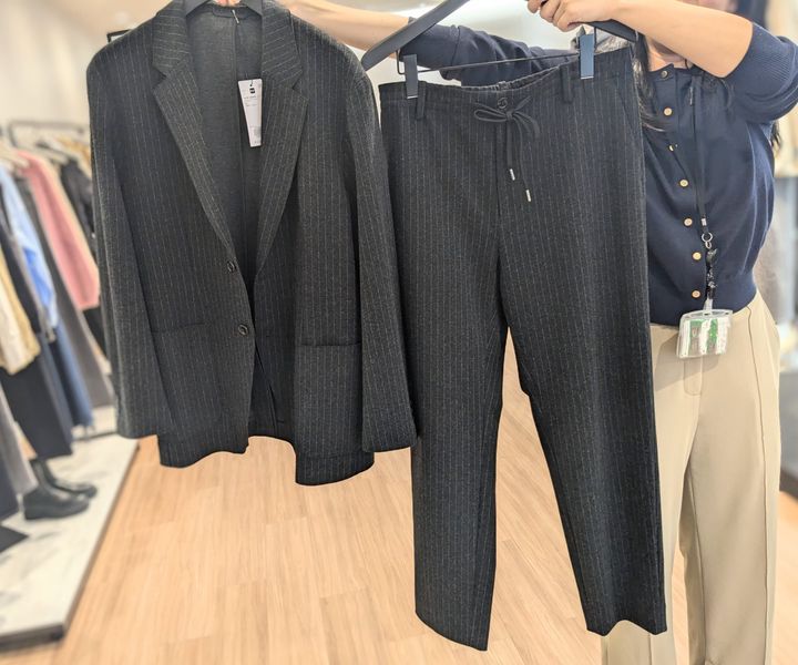 「プラステ」メンズメルトンニットセット2