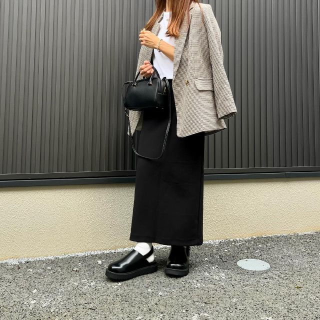 UNIQLO：Cのクロッグシューズを使ったコーデ