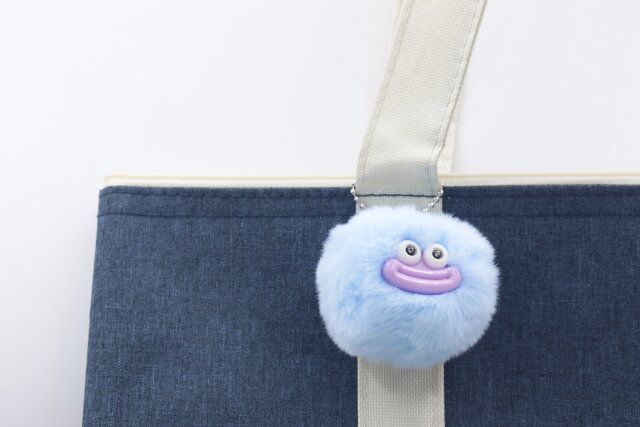 セリア キーホルダー もこもこクリーチャー 使用例