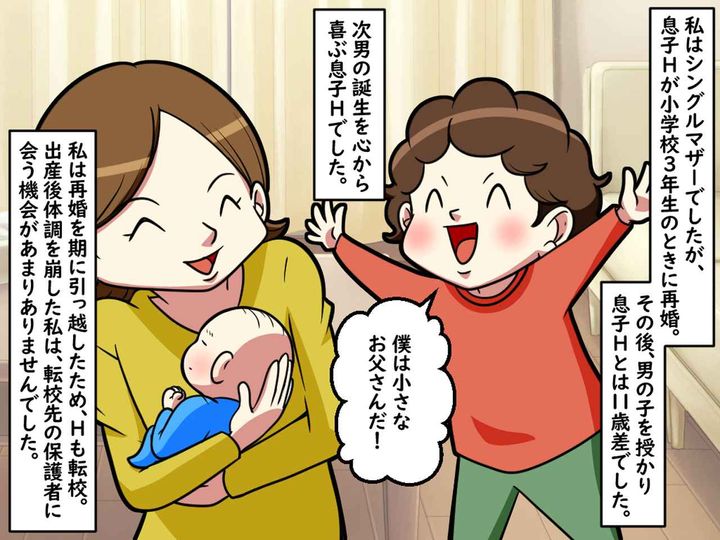 画像1: 歳の離れた兄弟について聞かれるんです