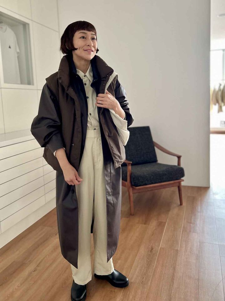 UNIQLO(ユニクロ) u コーティング ロングコート xl