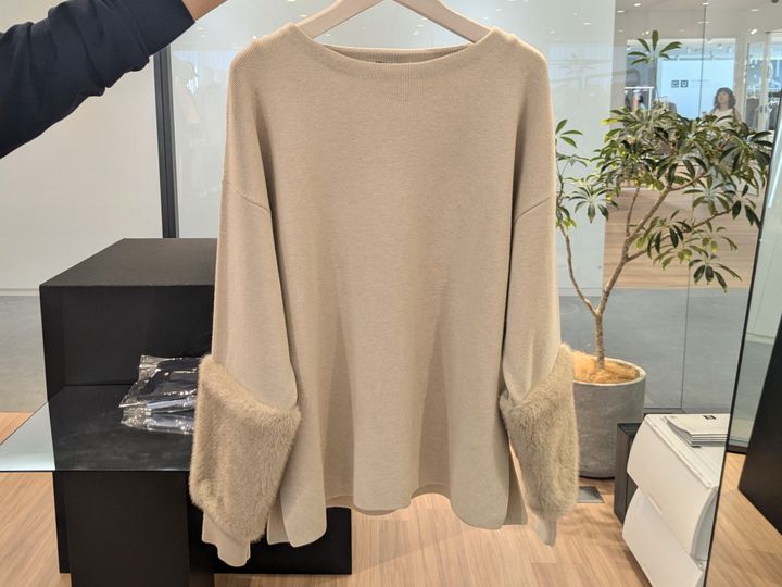 「プラステ」フェイクファー2