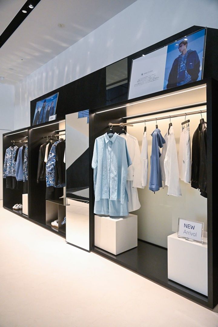 日本初導入のBMW STUDIOアパレルコレクションはここでしか買えないアイテムもある。