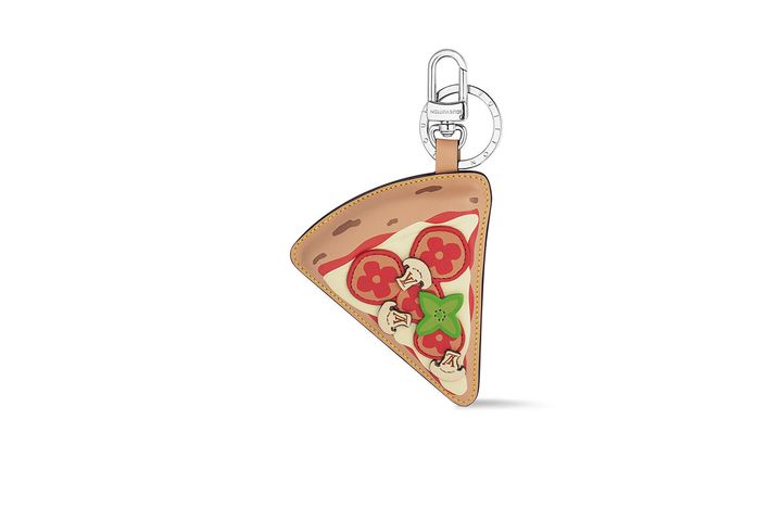 キーホルダー・LV ピザ