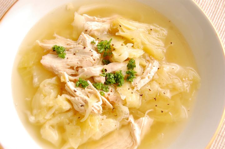 キャベツと鶏肉