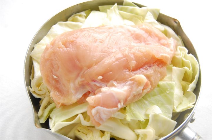キャベツと鶏肉