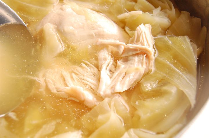 キャベツと鶏肉