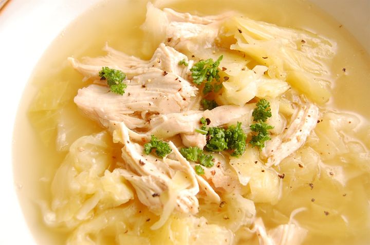 キャベツと鶏肉