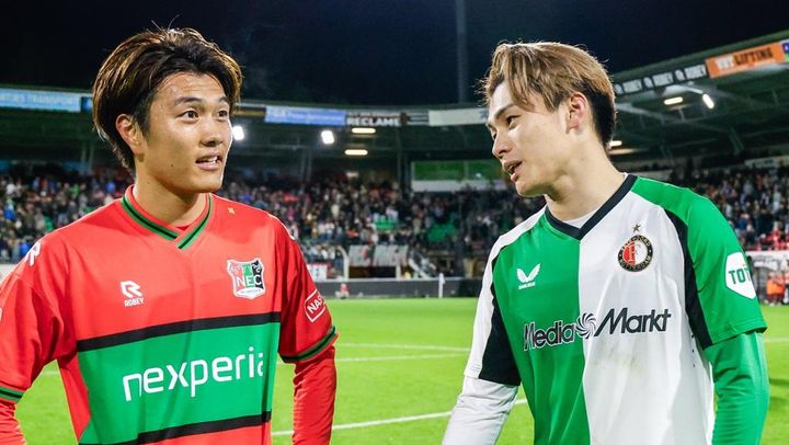 日本代表FW上田綺世、元バルサの天才MFに絶賛される！「彼のおかげでフェイエは…」