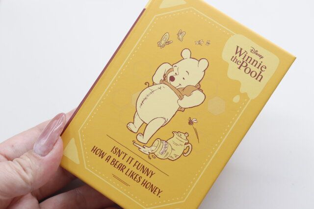 セリア セリア ヴィンテージ風ブック型BOX プーさん デザイン