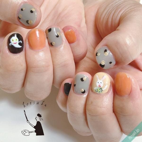 小粒nailが投稿したネイルデザイン [photoid:I0105248] via Itnail Design (740695)