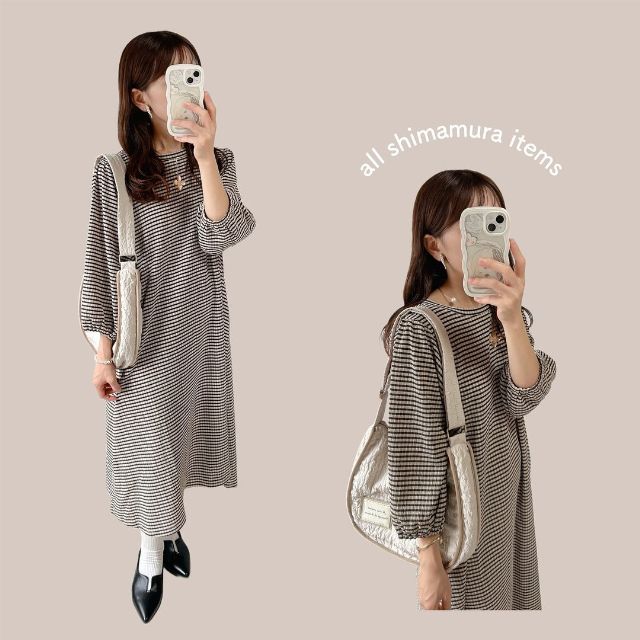 ヨウリュウギンガム70Pを着たコーデ