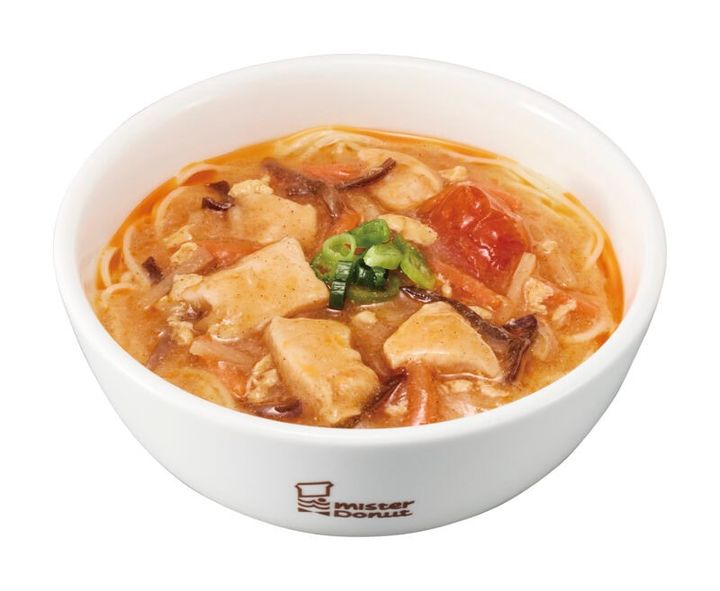 台湾風鶏サンラータン麺