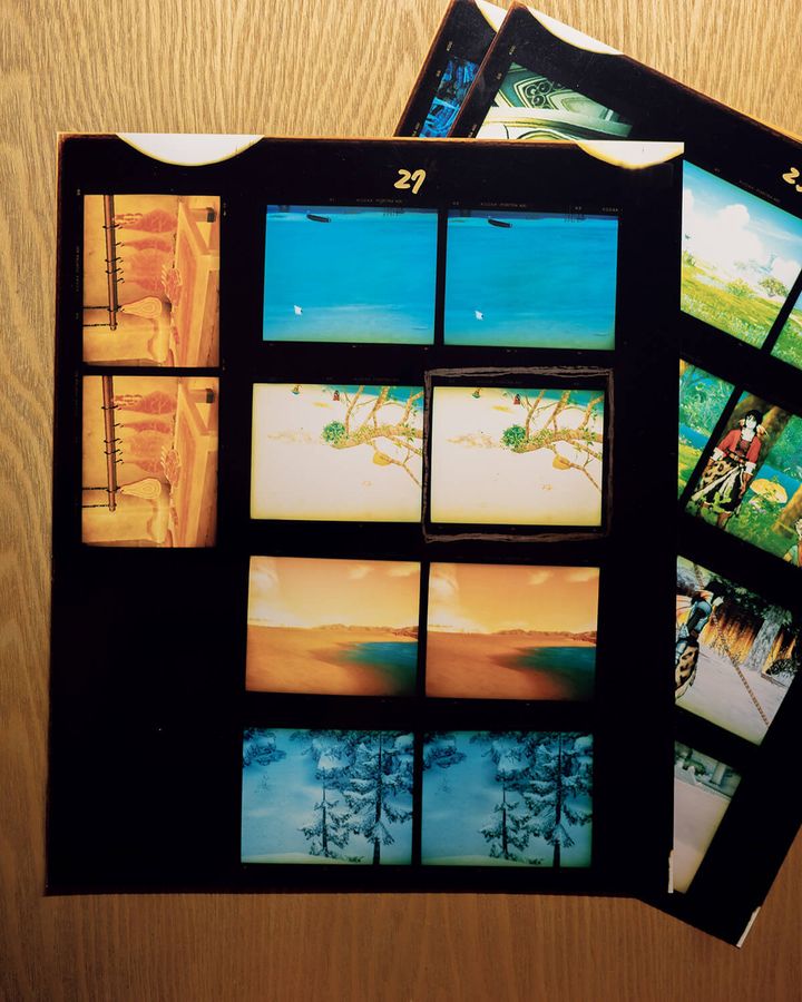 ゲーム『ドラクエⅩ』の画面の撮影カット