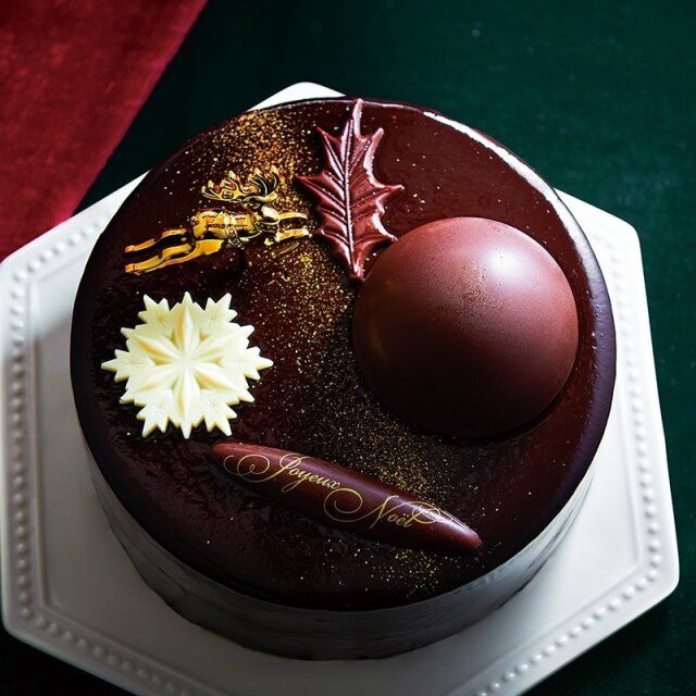 シャトレーゼ Xmasプレミアム・ミロワールショコラ14cm