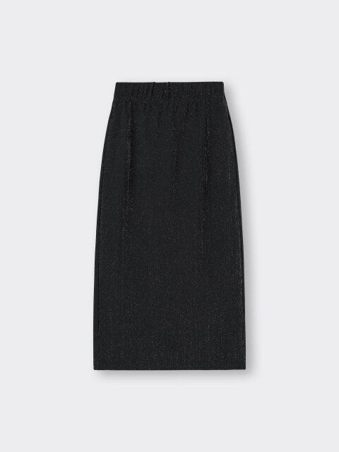 2024秋guレディースおすすめシャイニーナロースカート