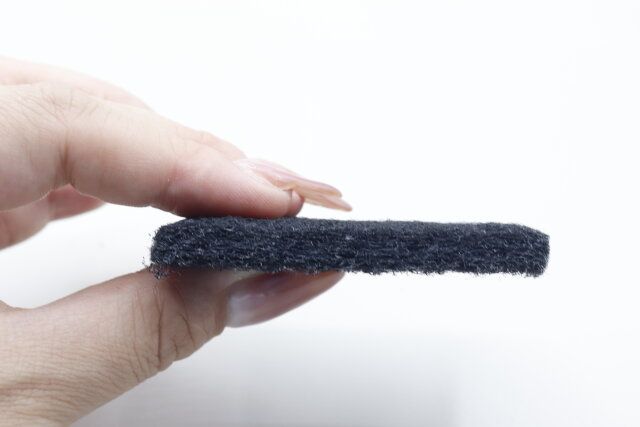 ダイソー コゲ落とし不織布（シートタイプ、12枚） 薄さ