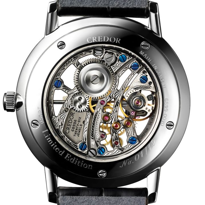 セイコー ゴールドフェザー U.T.D. スケルトン限定モデル