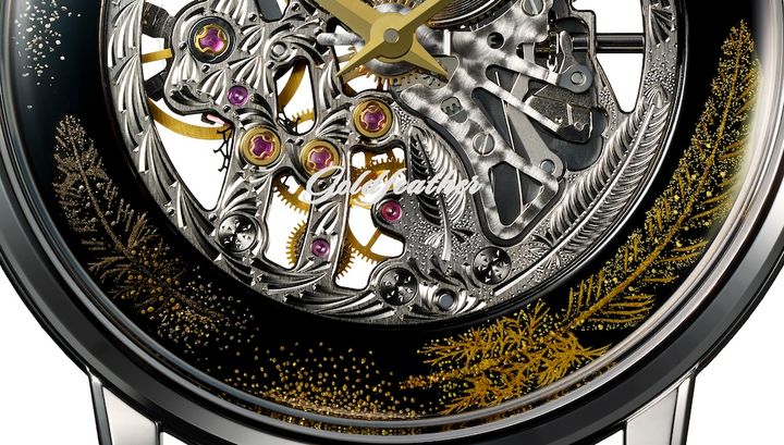 セイコー ゴールドフェザー U.T.D. スケルトン限定モデル