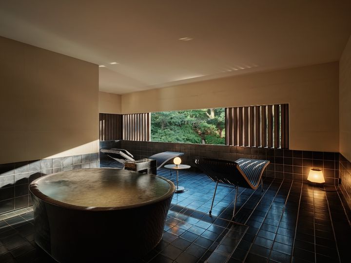 花紫 アートスイート 露天風呂