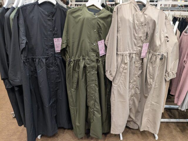 【ワークマン】高撥水シェルワンピースコート