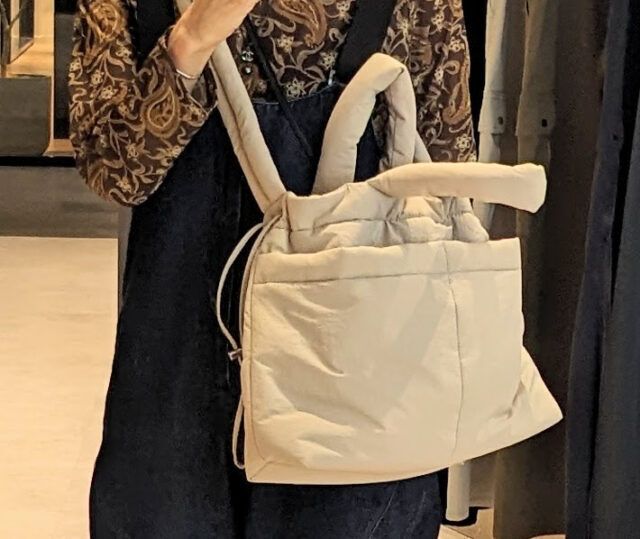 「GU」ナイロンバッグ1