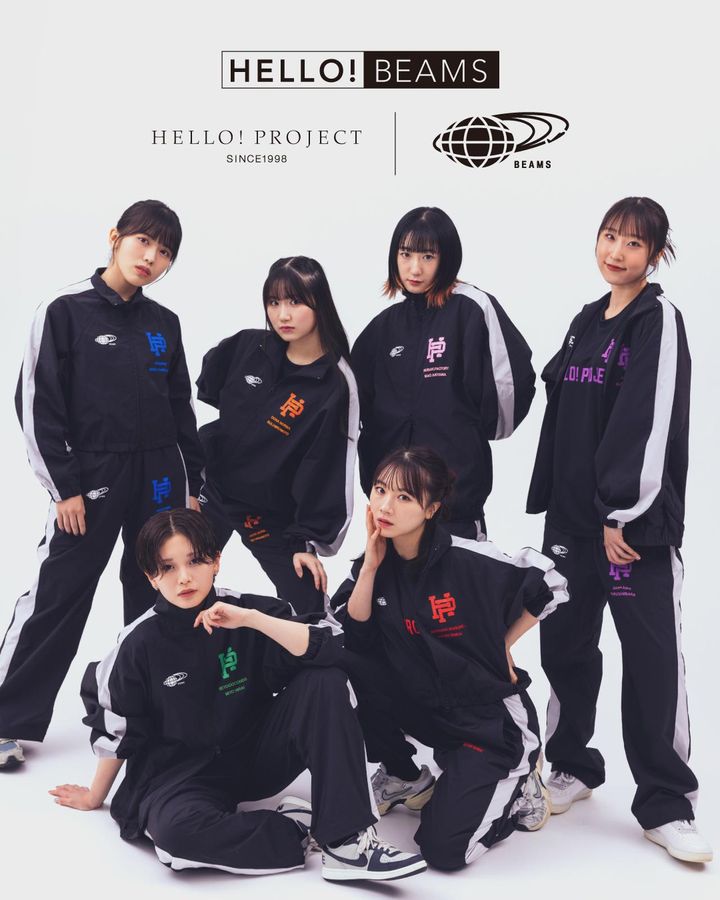 画像: 藤井さんが担当したハロー！プロジェクト全7グループのメンバー73名分のレッスンウェア「ハロプロジャージ」。 出典：ビームス