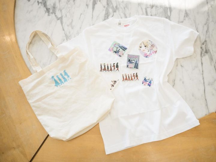 画像: 【ゴキゲンズ】のグッズ。イラストは高橋愛さんの妹でイラストレーターたかはしゆいさんの手によるもの。 出典：ゴキゲンズ公式オンラインショップ