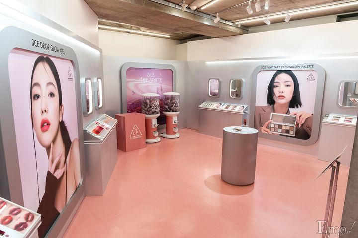韓国コスメ「3CE」日本再上陸！新たに大人っぽくなったアイテムを表参道でseeenで体験できるポップアップイベント開催♪