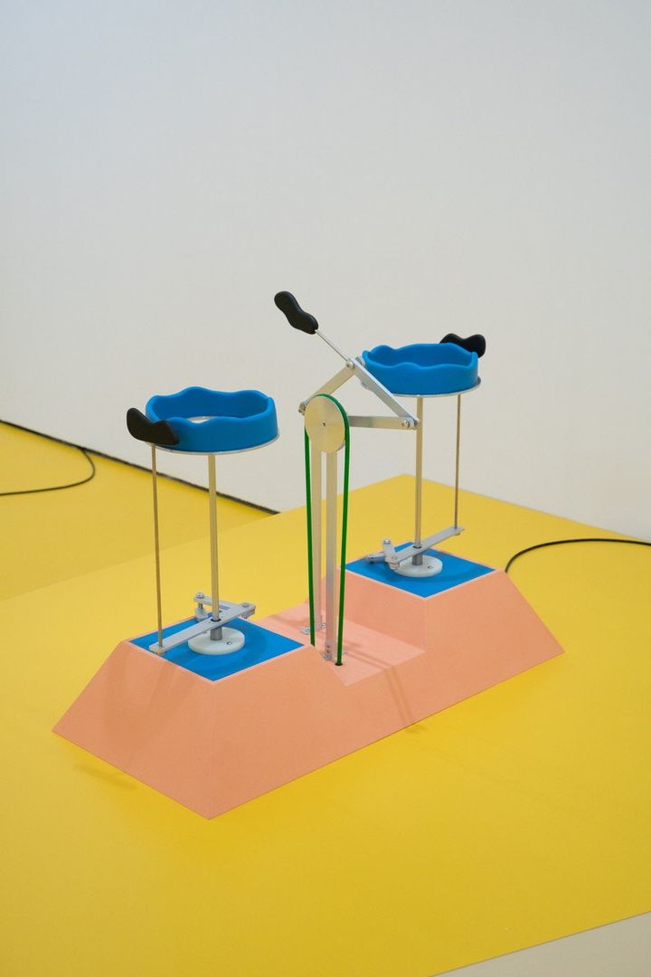 参考図版 小林椋 ≪亀はニェフスのイゥユのように前足を石にのばすと≫、2022年