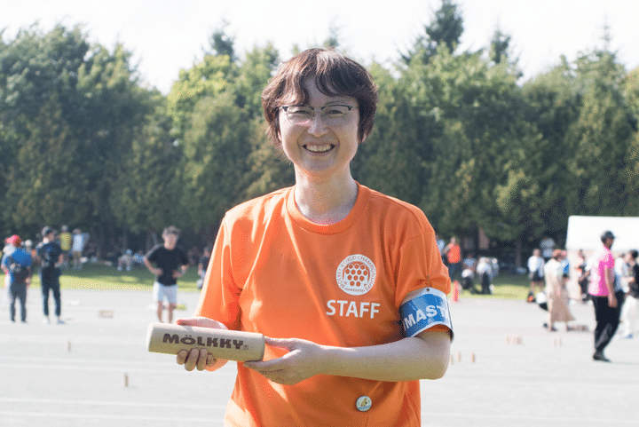 【kippis】 モルック好きの間ではすっかり有名人の八ツ賀さん