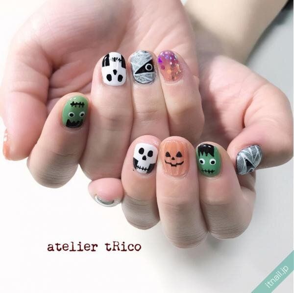 atelier tRicoが投稿したネイルデザイン [photoid:I0129504] via Itnail Design (740899)