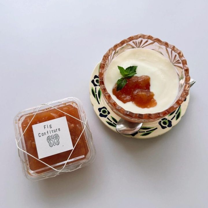 いちじくジャムの作り方 小分けにしてラッピングしても