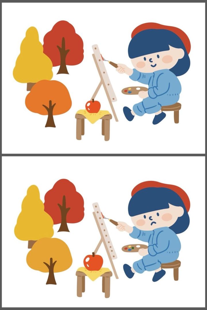 脳活 間違い探し