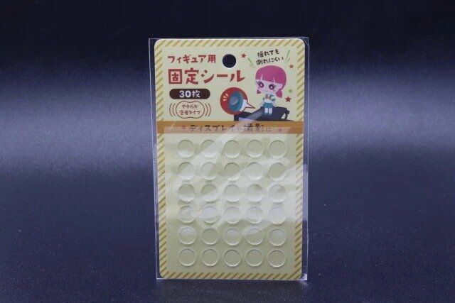 セリア フィギュア用固定シール30P パッケージ