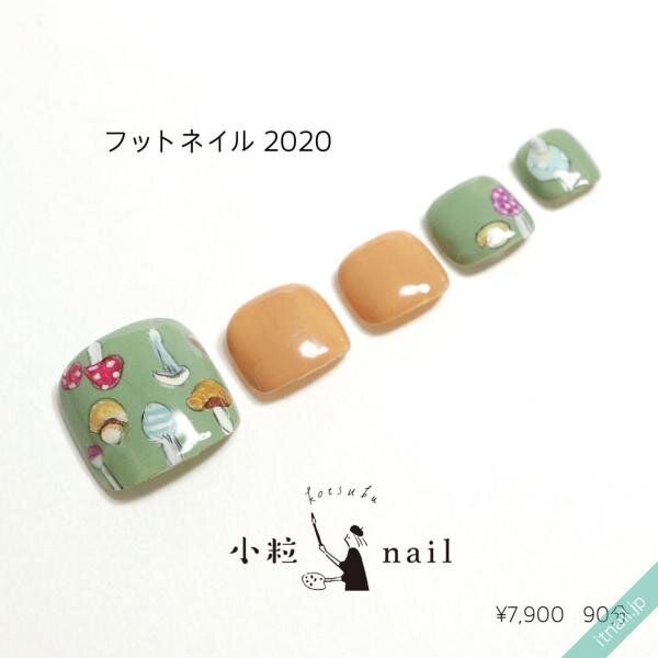 小粒nailが投稿したネイルデザイン [photoid:I0083273] via Itnail Design (740916)