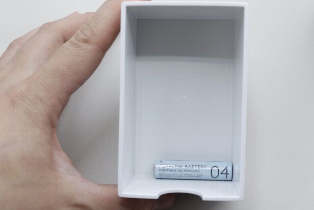 セリア ヌーベ 引き出し ホワイト サイズ感