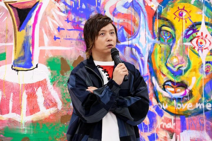 堂本剛、27年ぶりの映画単独主演は「非常にチャレンジングで難しすぎる役だった」巨大“まる”アートを前に思い語る