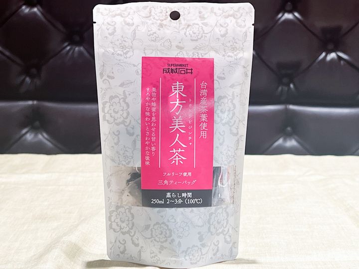「東方美人茶」のパッケージ