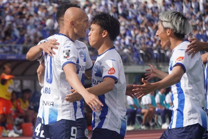 J2モンテディオ山形FWディサロ燦シルヴァーノが4試合連続得点で今季初の5連勝に大貢献！不敗神話に「全試合決めたいと思います」