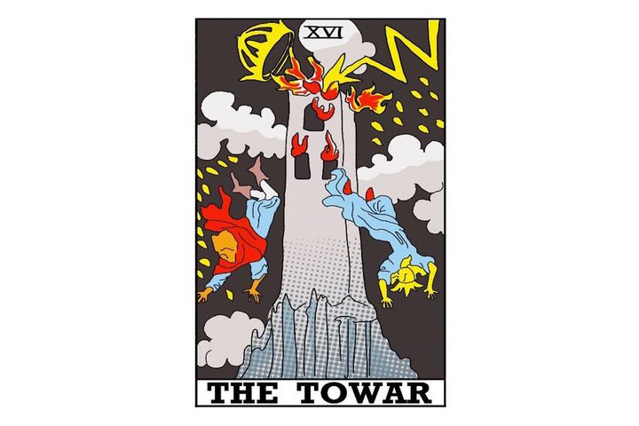《今週のカード》No.16「塔」 ※カードは筆者作成