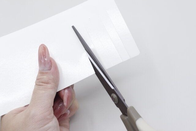 ダイソー ハイエンドステーショナリーハサミ 使用例