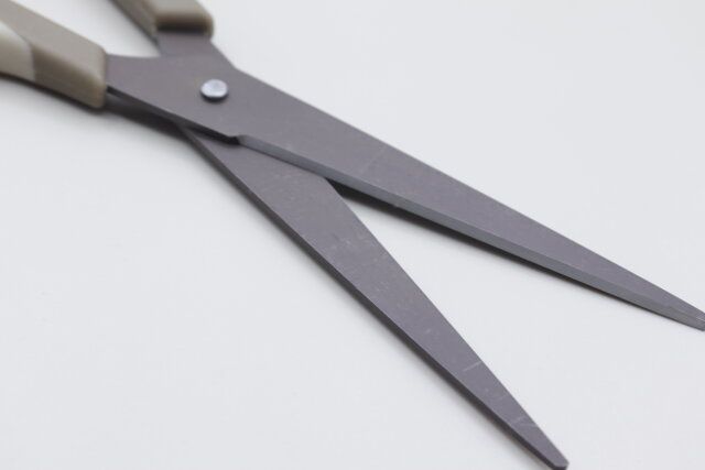 ダイソー ハイエンドステーショナリーハサミ 刃先