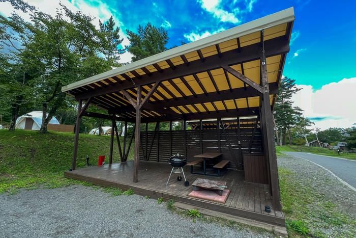 PICA Fujiyamaのテントサイト