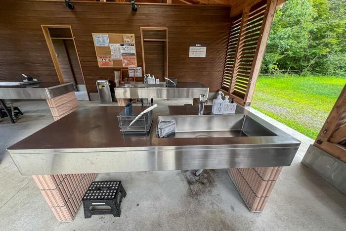 PICAFujiyamaの洗い場