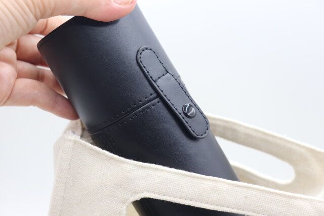 キャンドゥ メイクブラシケースレザー調 持ち運び