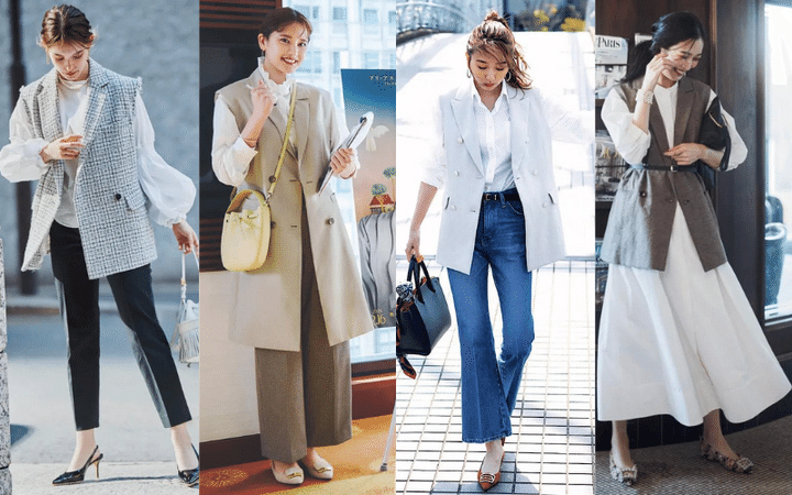 XG系攻めのファッション大人女子　実はコーデしやすいスタッズハーネスジレ XG系攻めのファッション大人女子実はコーデしやすいスタッズ