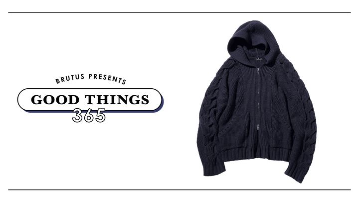 〈エトロ〉のニットパーカ