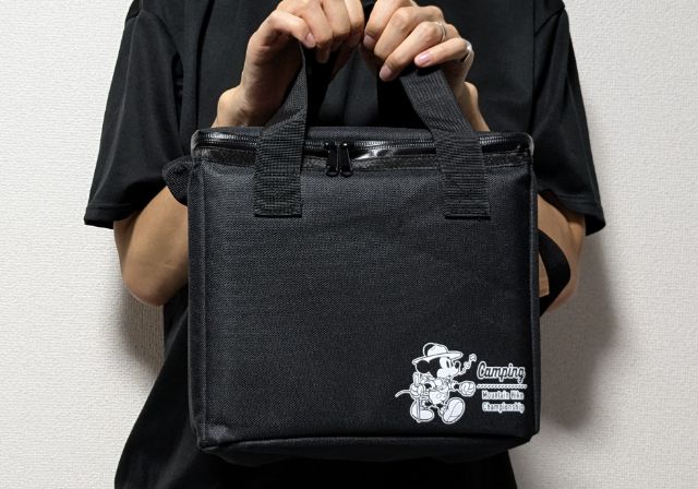 バック持った状態