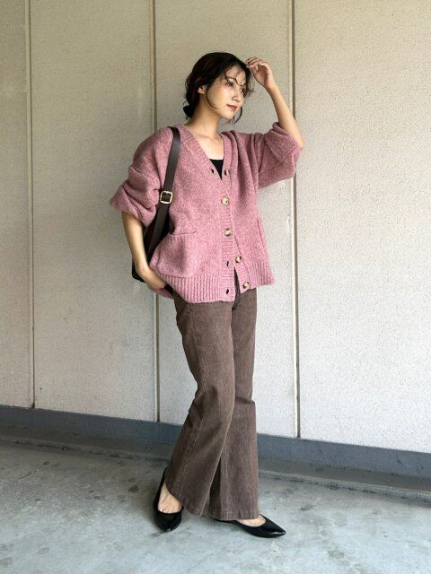 カーディガンコーデ1